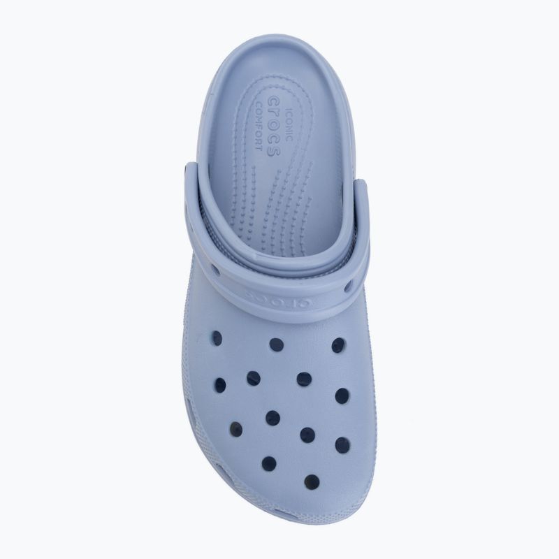 Klapki damskie Crocs Classic Platform Clog blue haze 6