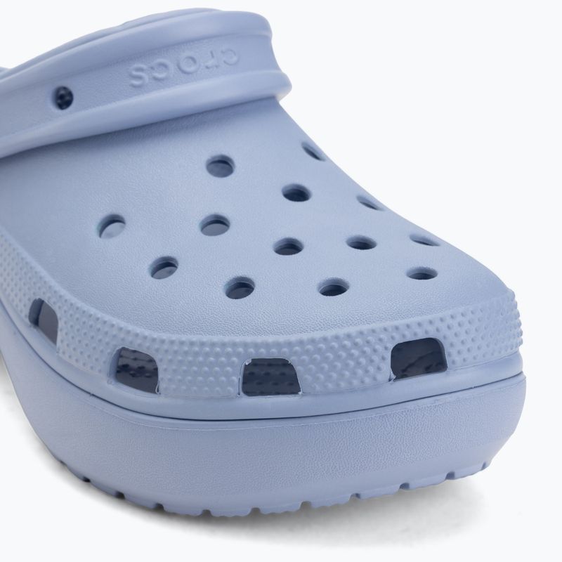 Klapki damskie Crocs Classic Platform Clog blue haze 8