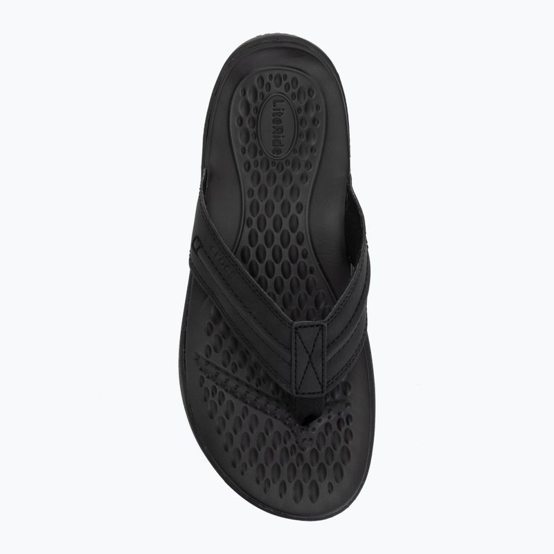 Japonki Crocs Yukon Vista II Leather black/black 5