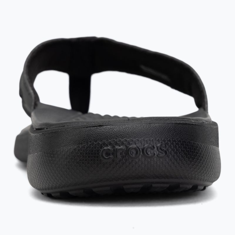 Japonki Crocs Yukon Vista II Leather black/black 6