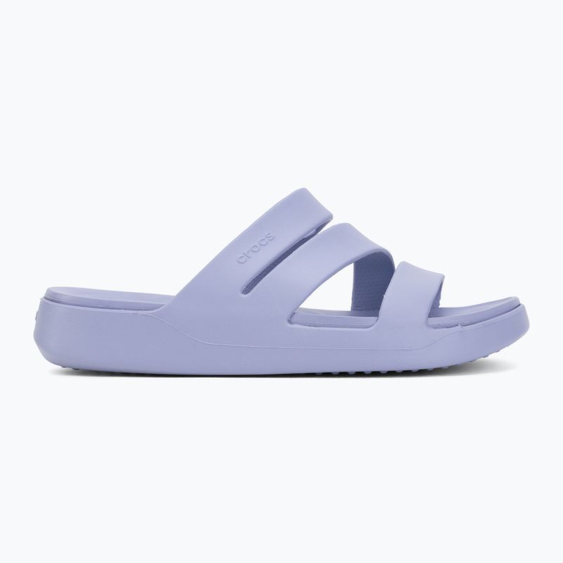 Klapki damskie Crocs Getaway Strappy blue haze 2