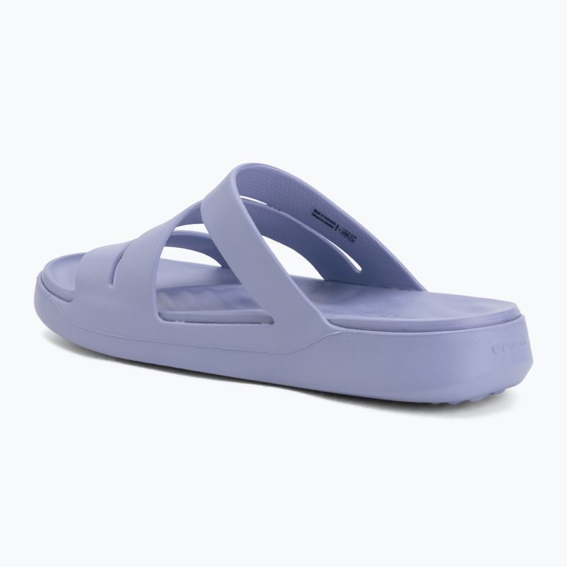 Klapki damskie Crocs Getaway Strappy blue haze 3