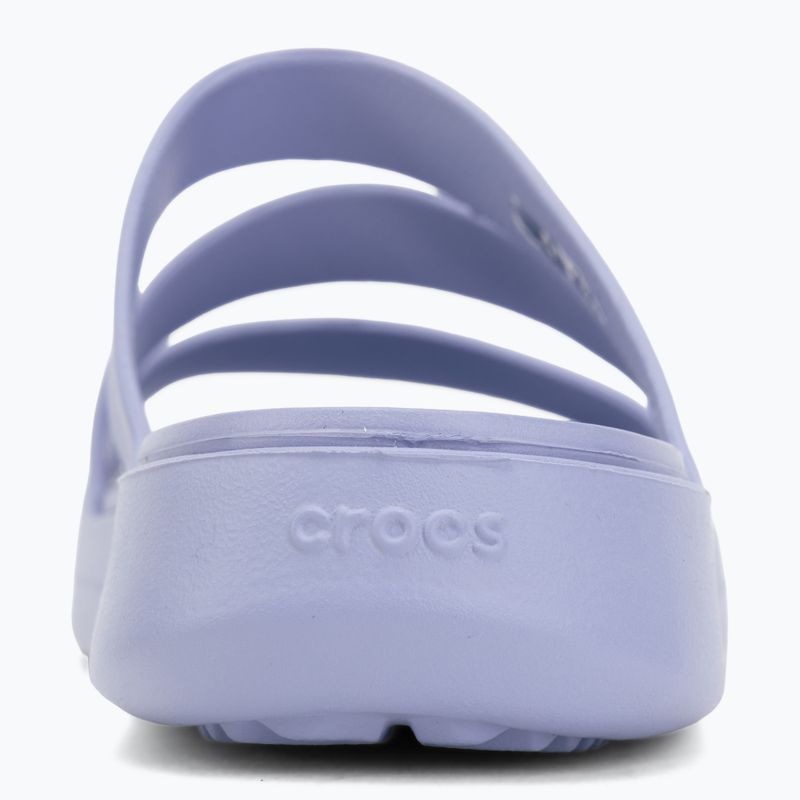 Klapki damskie Crocs Getaway Strappy blue haze 6