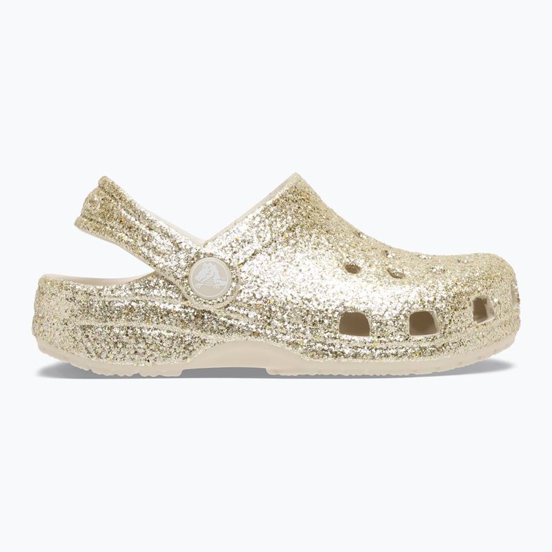 Klapki dziecięce Crocs Classic Chunky Glitter 211940 sandstone 10