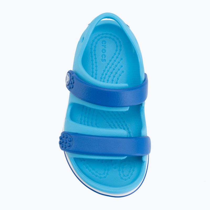 Sandały dziecięce Crocs Crocband Cruiser Toddler venetian/blue bolt 5