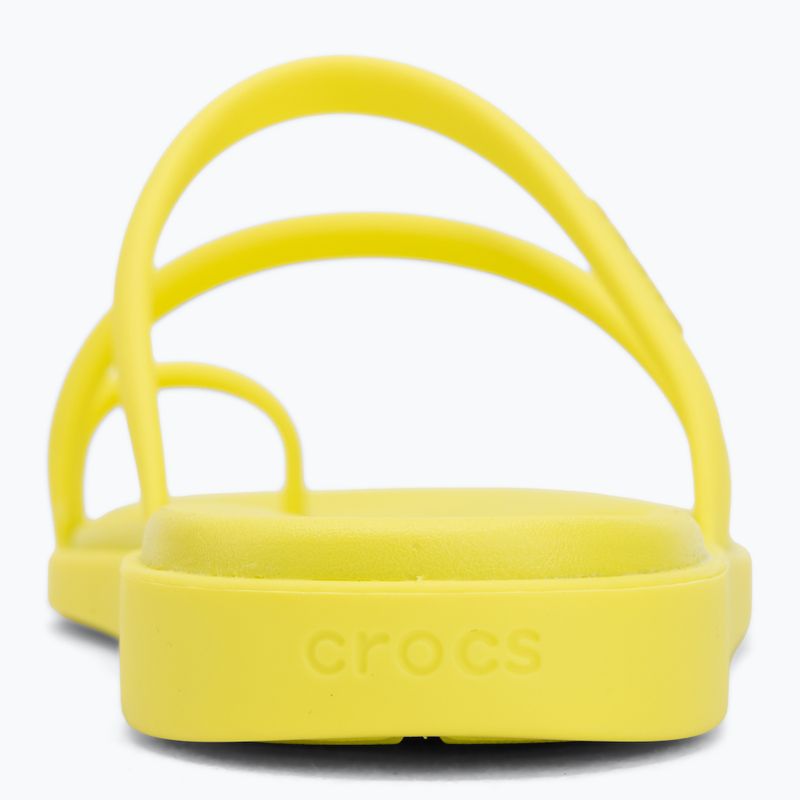 Klapki damskie Crocs Miami Toe Loop Sandal citrus 6