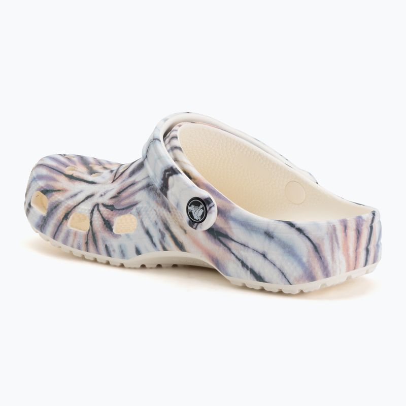 Klapki Crocs Classic Tie Dye chalk/multi 4