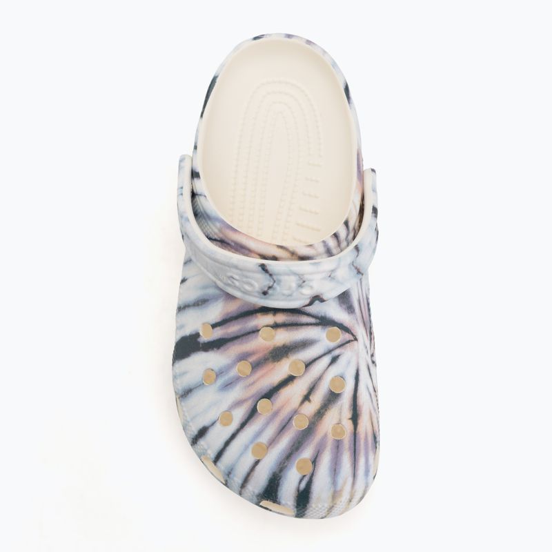 Klapki Crocs Classic Tie Dye chalk/multi 6