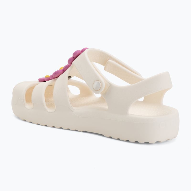 Sandały dziecięce Crocs Classic Fisherman chalk 3