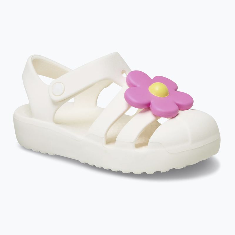 Sandały dziecięce Crocs Classic Flower chalk 8