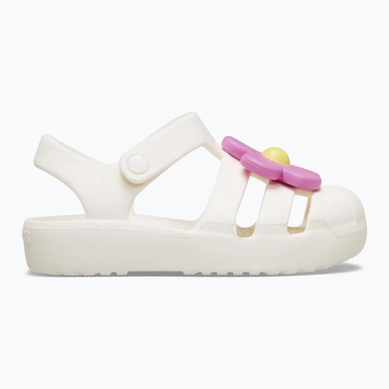 Sandały dziecięce Crocs Classic Flower chalk 9