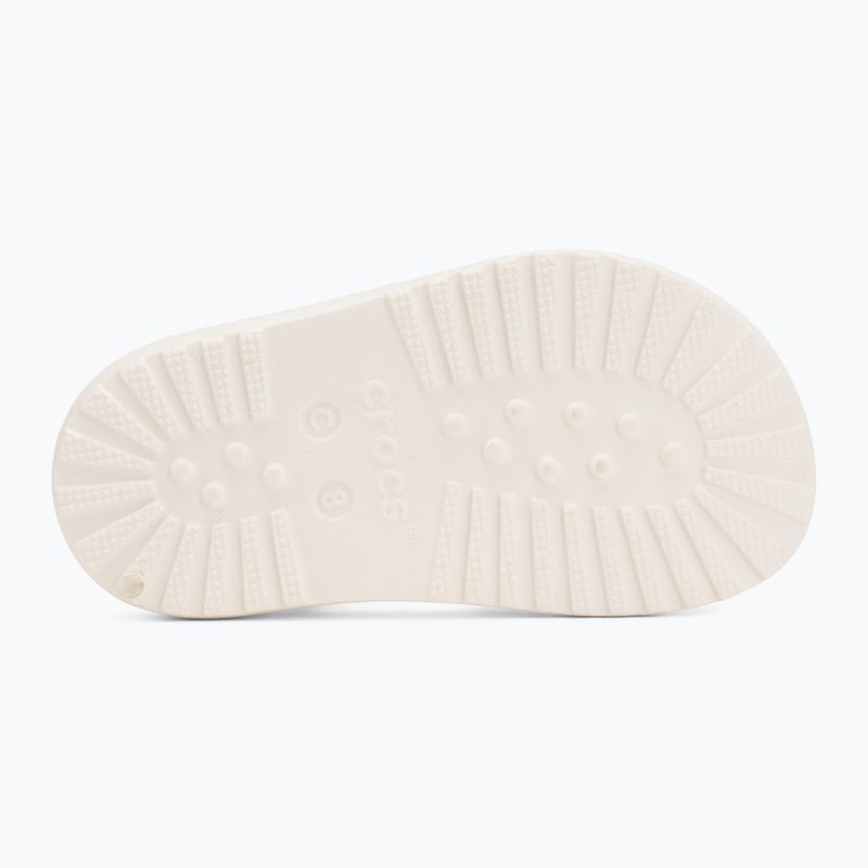 Sandały dziecięce Crocs Classic Flower chalk 4