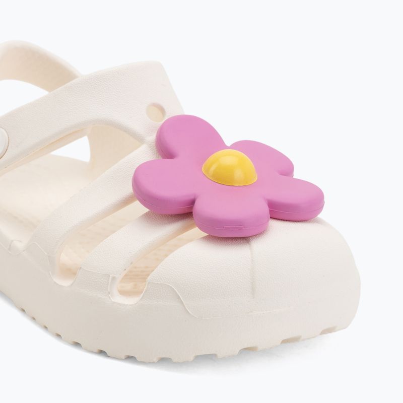 Sandały dziecięce Crocs Classic Flower chalk 7