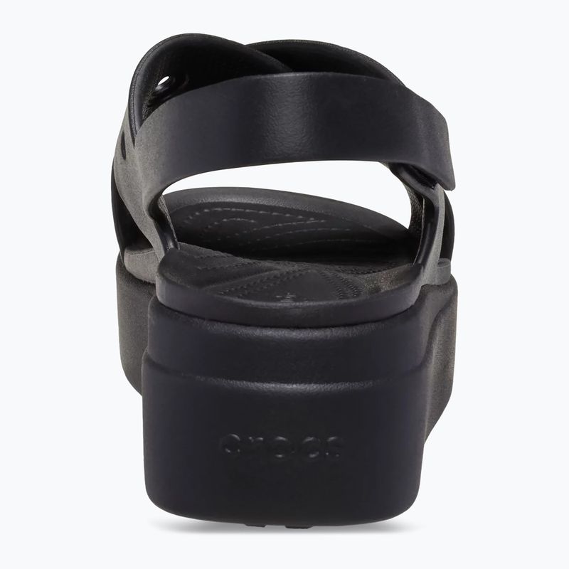 Sandały damskie Crocs Broklyn 4U Cross Strap black 3