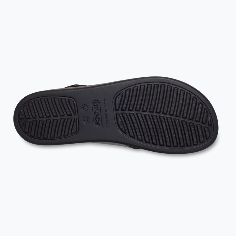 Sandały damskie Crocs Broklyn 4U Cross Strap black 4