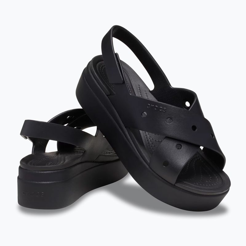 Sandały damskie Crocs Broklyn 4U Cross Strap black 6