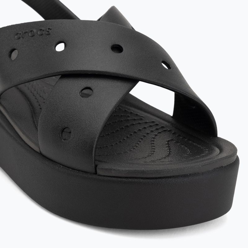 Sandały damskie Crocs Broklyn 4U Cross Strap black 7