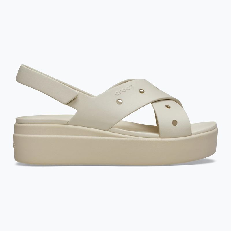 Sandały damskie Crocs Broklyn 4U Cross Strap frappe 2
