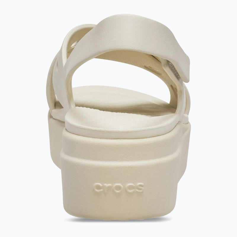 Sandały damskie Crocs Broklyn 4U Cross Strap frappe 3