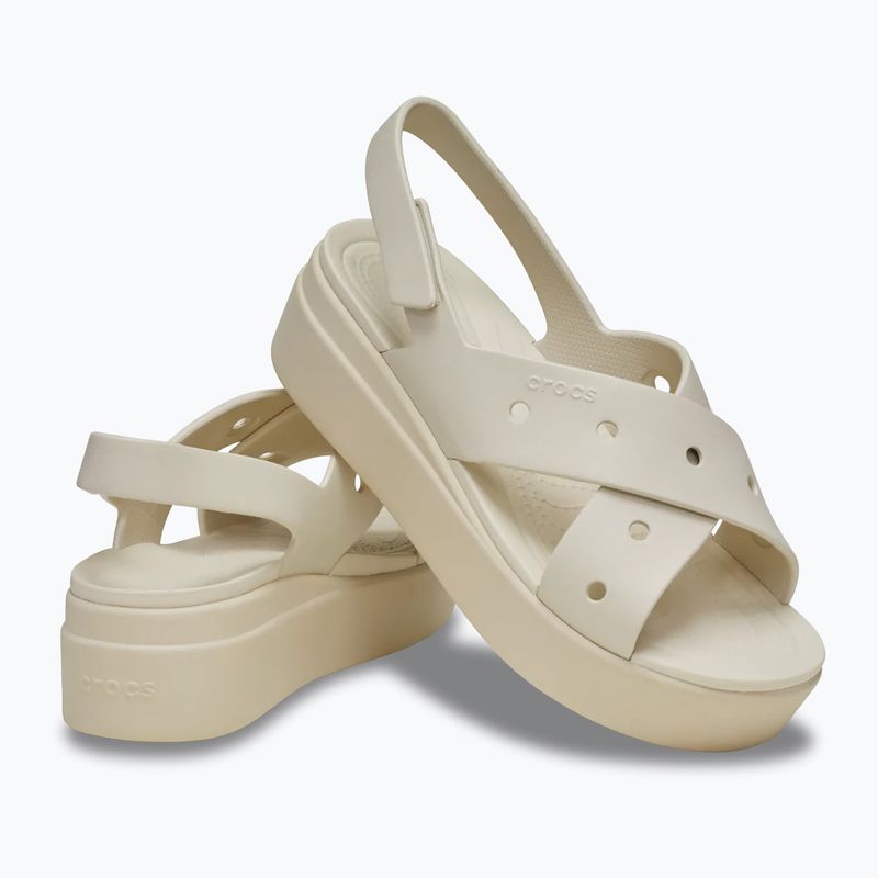 Sandały damskie Crocs Broklyn 4U Cross Strap frappe 6