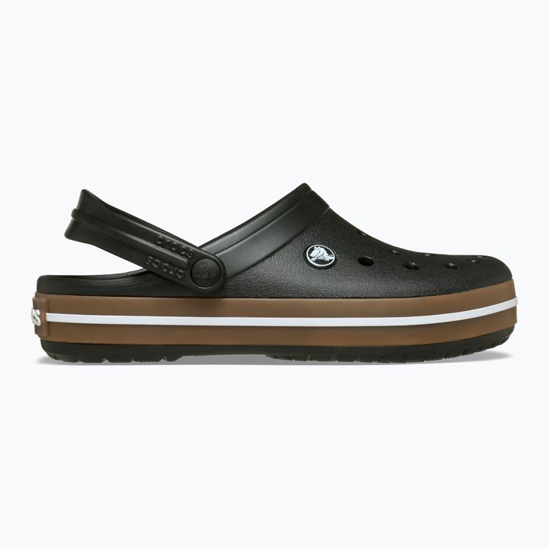 Klapki Crocs Crocband Gum black 2