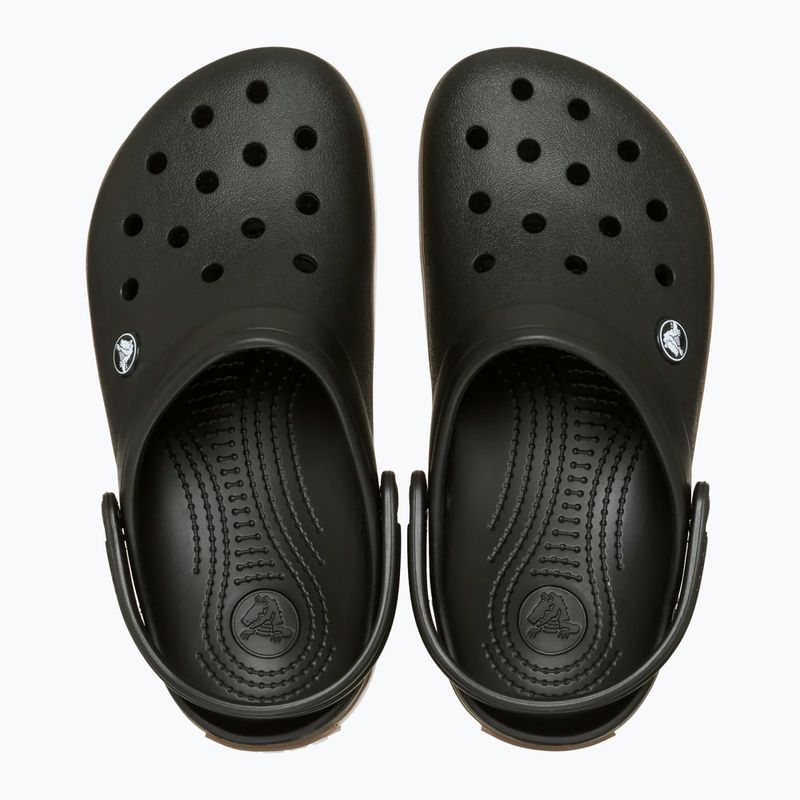 Klapki Crocs Crocband Gum black 5