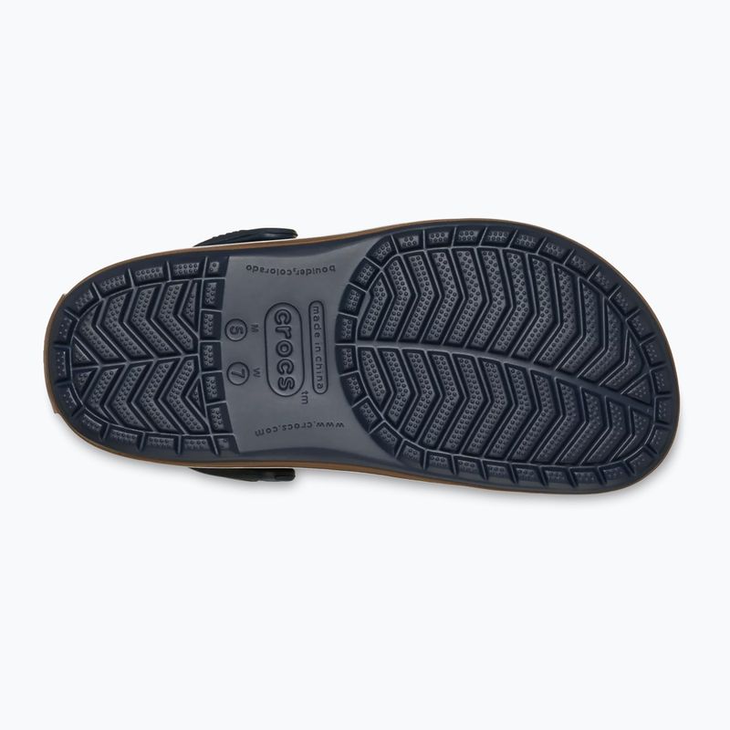 Klapki Crocs Crocband Gum navy 4