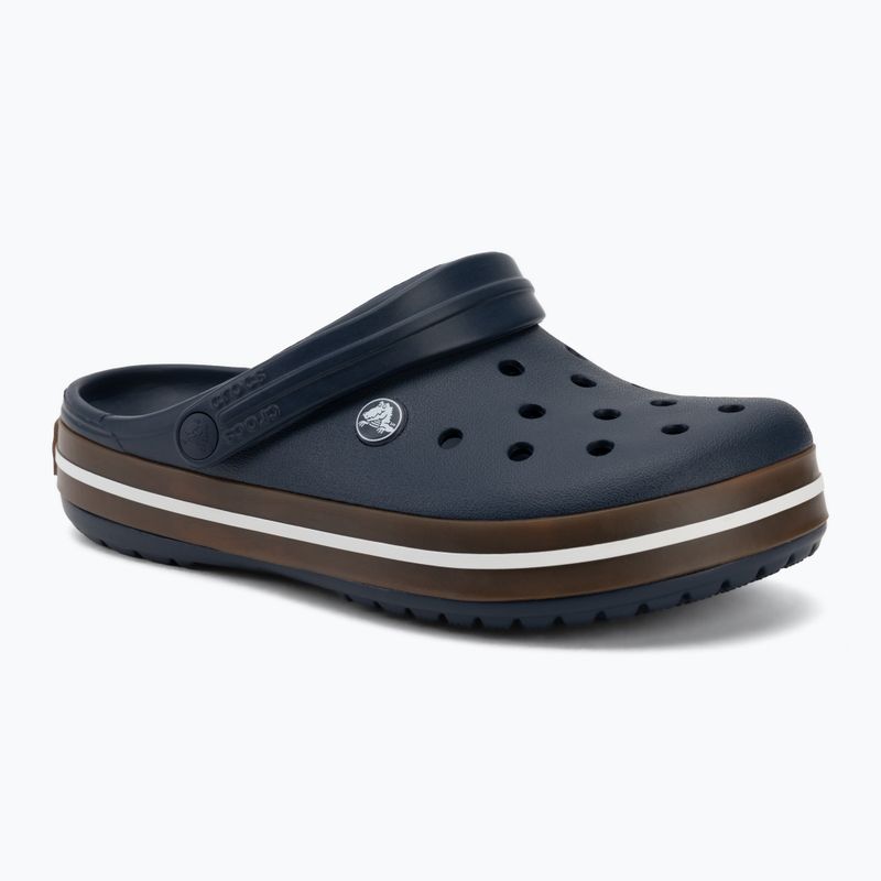 Klapki Crocs Crocband Gum navy