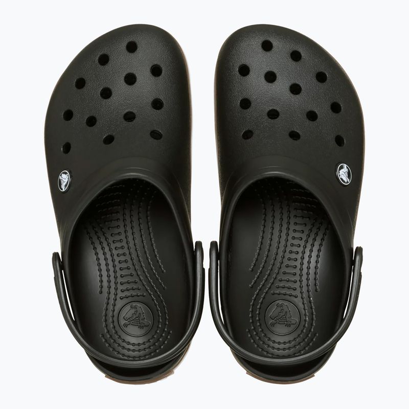 Klapki dziecięce Crocs Crocband Gum black 5