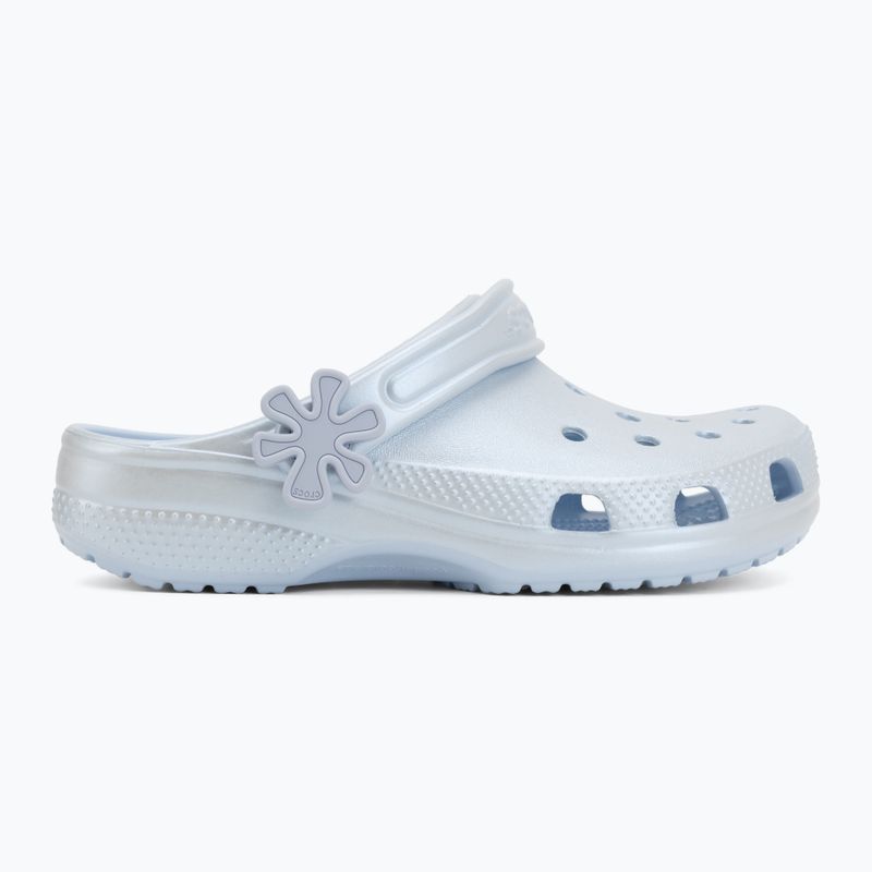 Klapki dziecięce Crocs Classic Pearl Shine blue frost 3