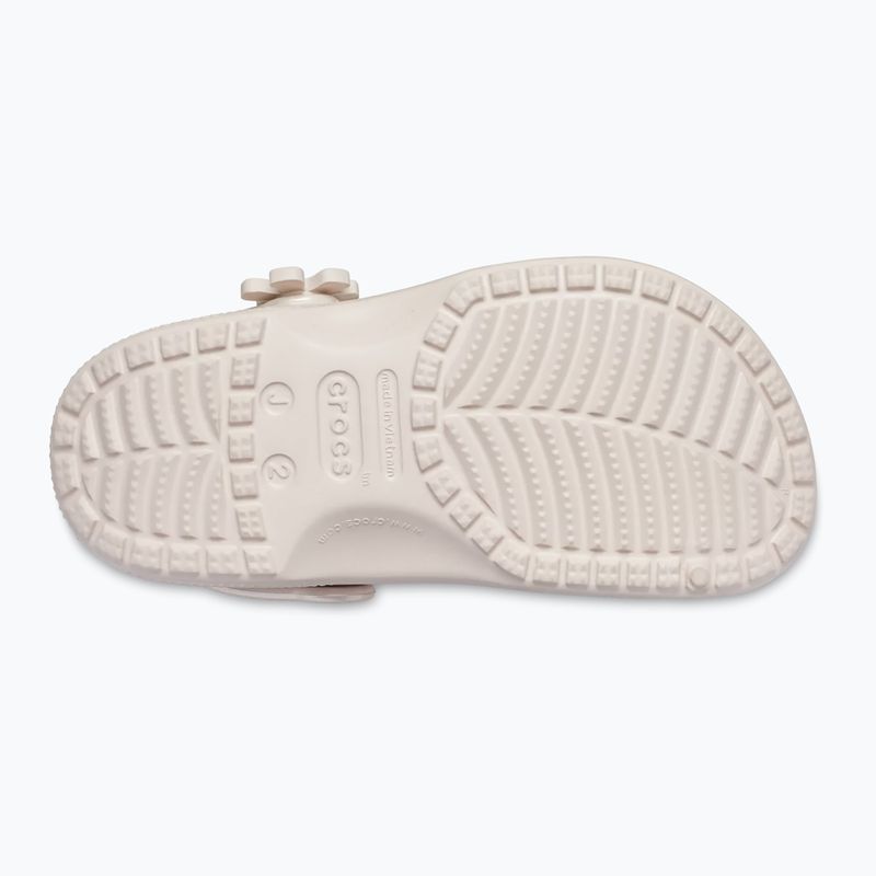 Klapki dziecięce Crocs Classic Pearl Shine quartz 11