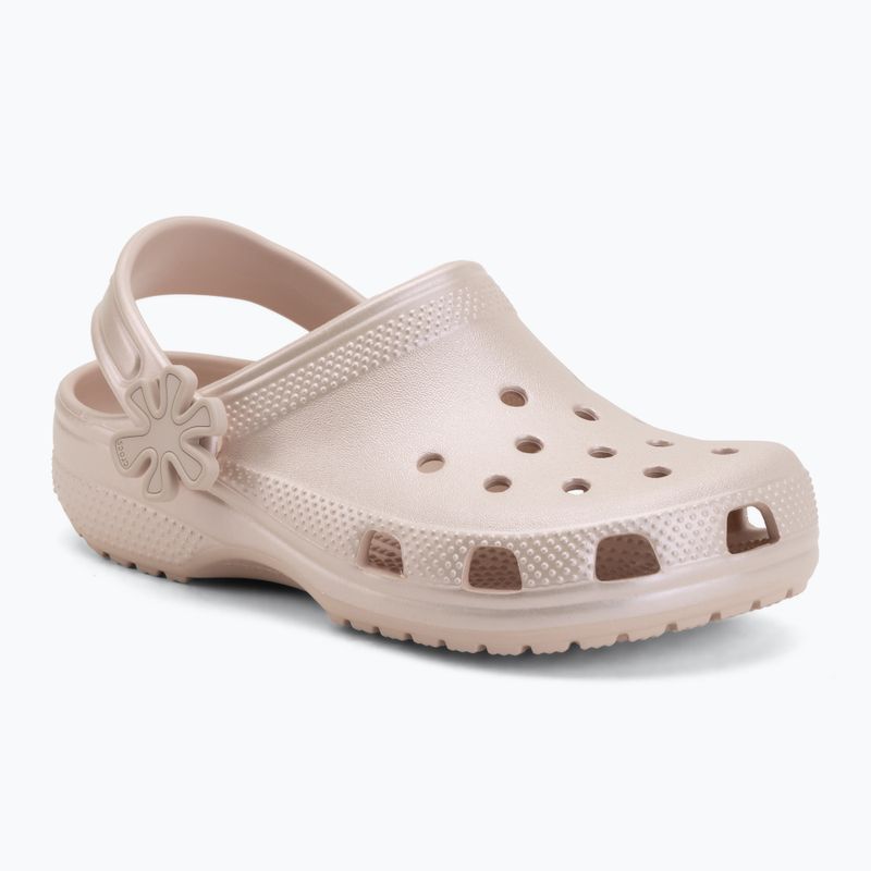 Klapki dziecięce Crocs Classic Pearl Shine quartz 2