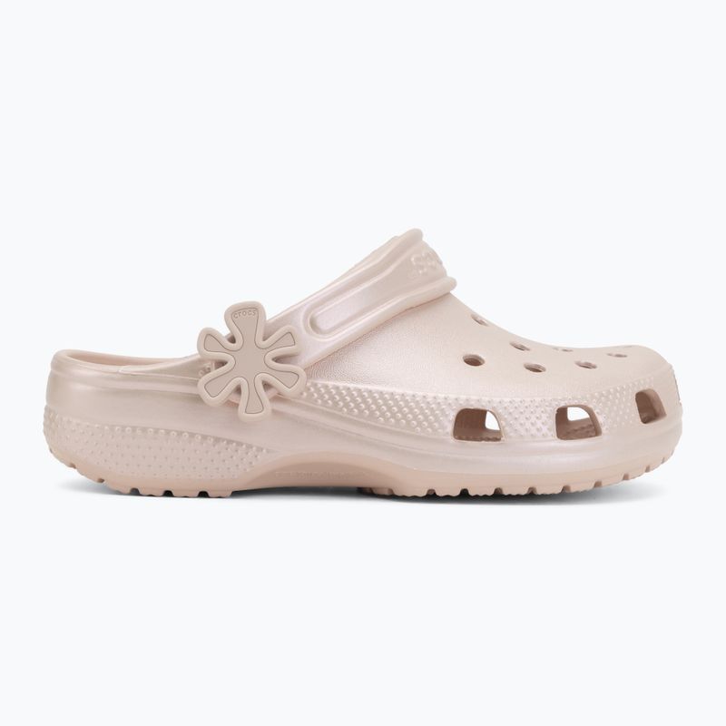 Klapki dziecięce Crocs Classic Pearl Shine quartz 3