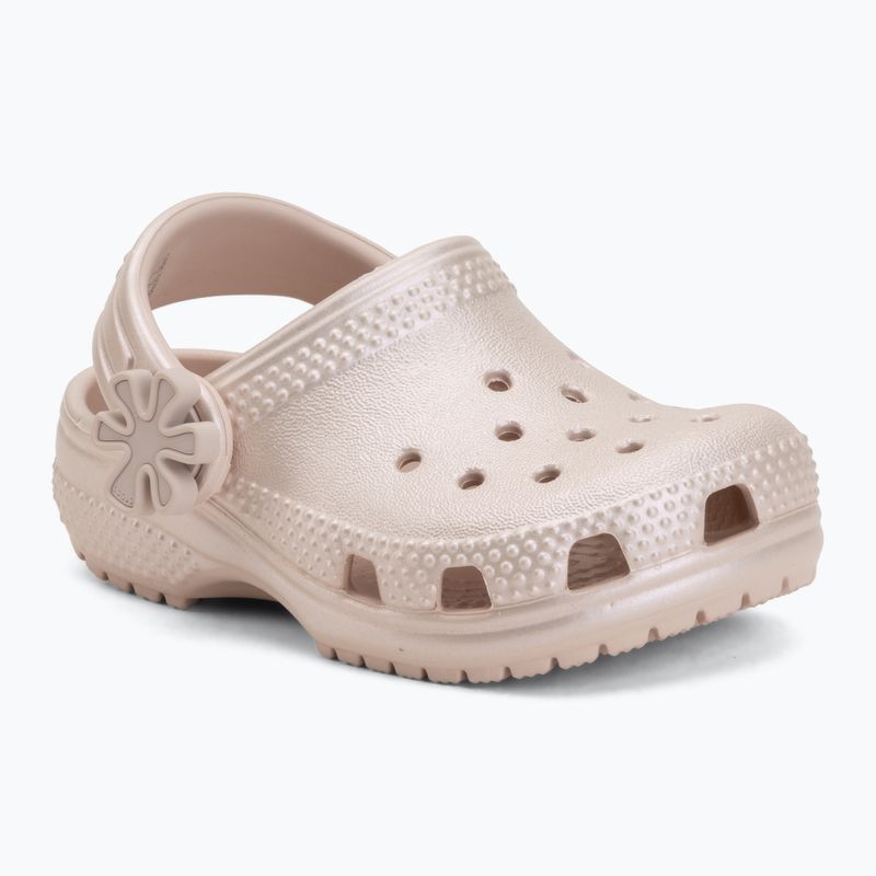 Klapki dziecięce Crocs Classic Pearl Shine 212815 quartz 2