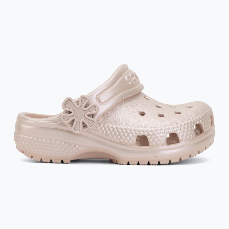 Klapki dziecięce Crocs Classic Pearl Shine 212815 quartz 3