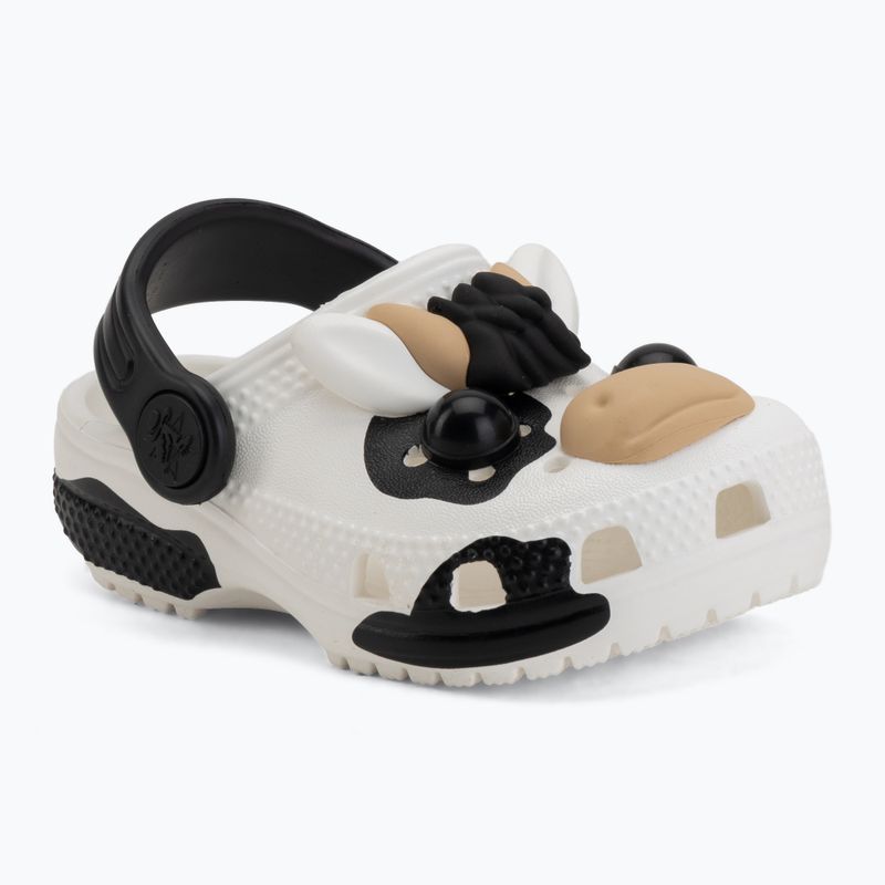 Klapki dziecięce Crocs Classic I Am Cow Glow 2