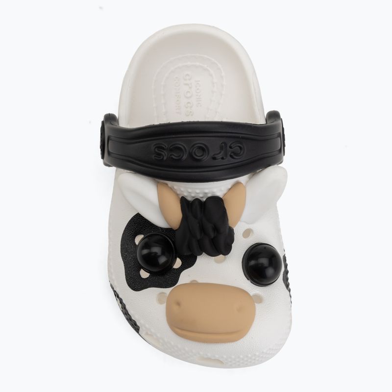 Klapki dziecięce Crocs Classic I Am Cow Glow 6
