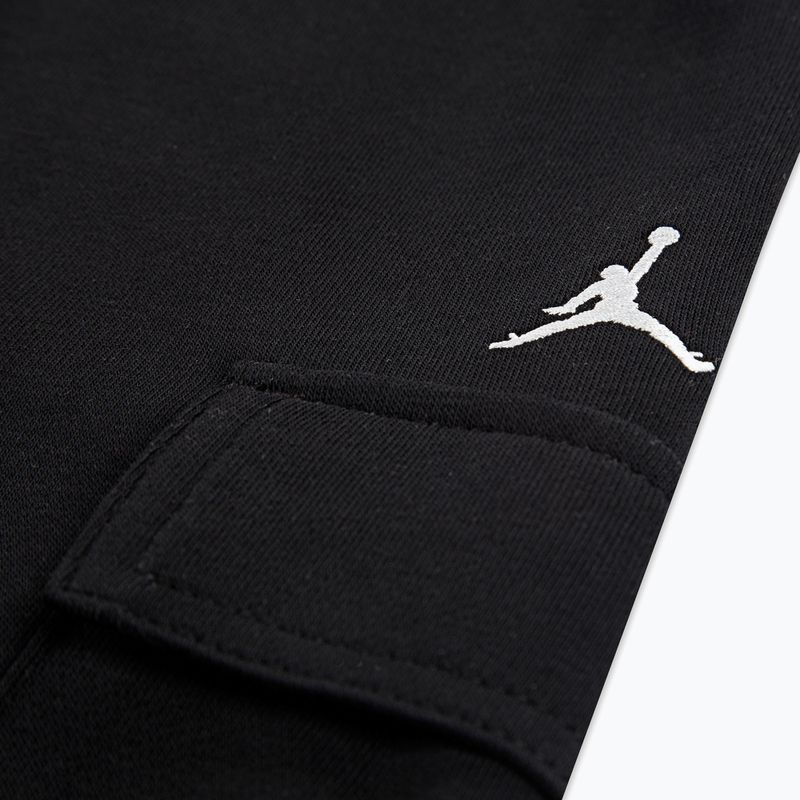 Spodnie dziecięce Nike Jordan Brooklyn Ft Cargo black 3