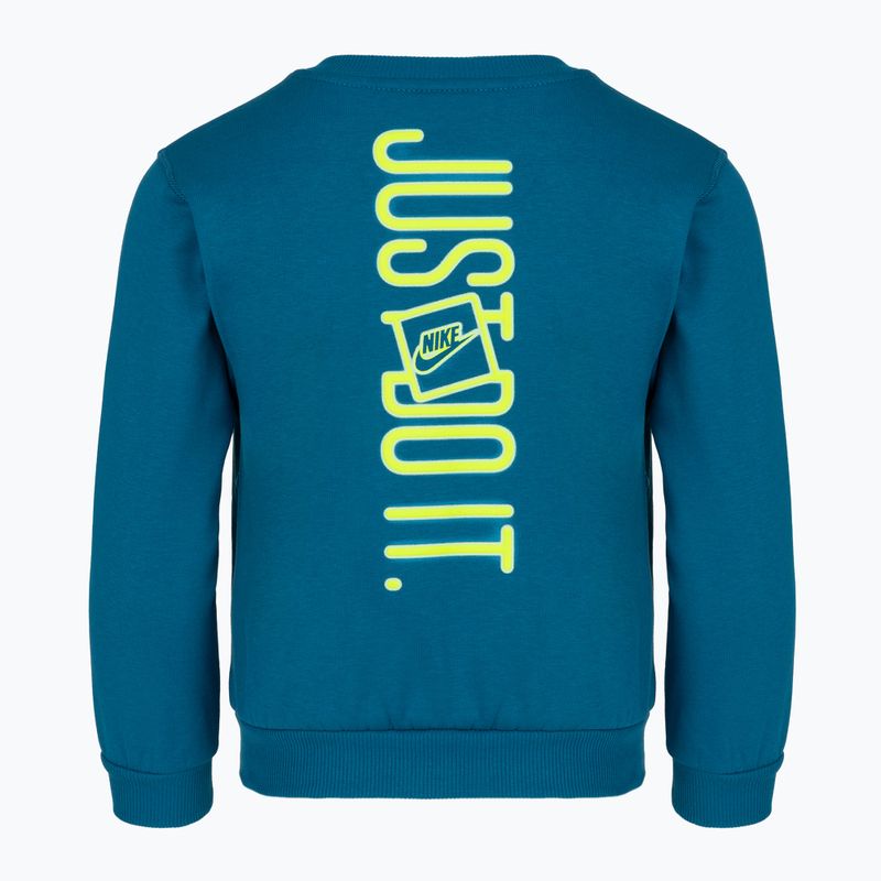 Dres dziecięcy Nike Sportswear Get With Me Lightweight Fleece green abyss 4
