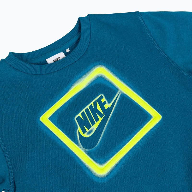 Dres dziecięcy Nike Sportswear Get With Me Lightweight Fleece green abyss 5