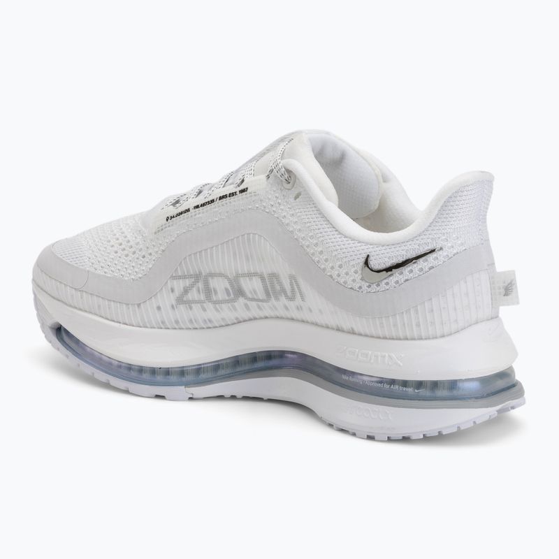 Buty do biegania damskie Nike Pegasus Premium white/metallic silver/metallic silver 3