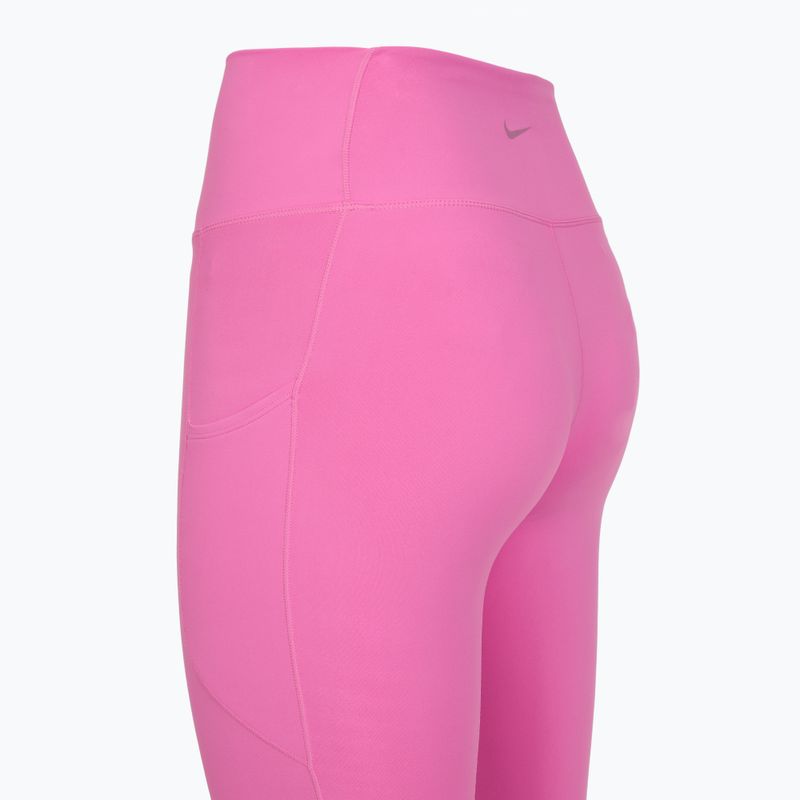 Legginsy treningowe damskie Nike One High-Waisted 7/8 playful pink 9