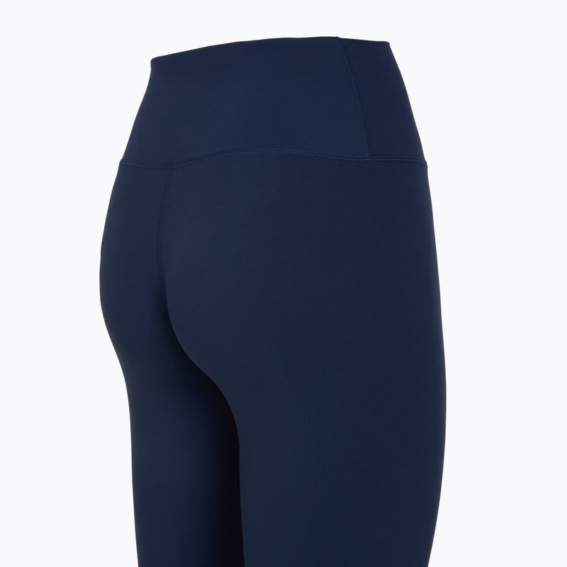 Legginsy damskie Nike One High Waisted Capri midnight navy/white 11