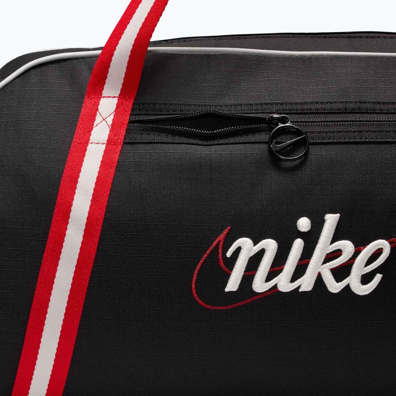 Torba treningowa damska Nike Gym Club Retro 24 l black/university red/sail 7