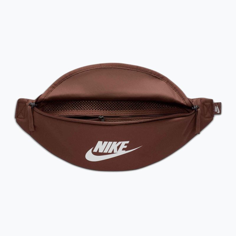 Saszetka nerka Nike Heritage 3 l fauna brown/fauna brown/summit white 4