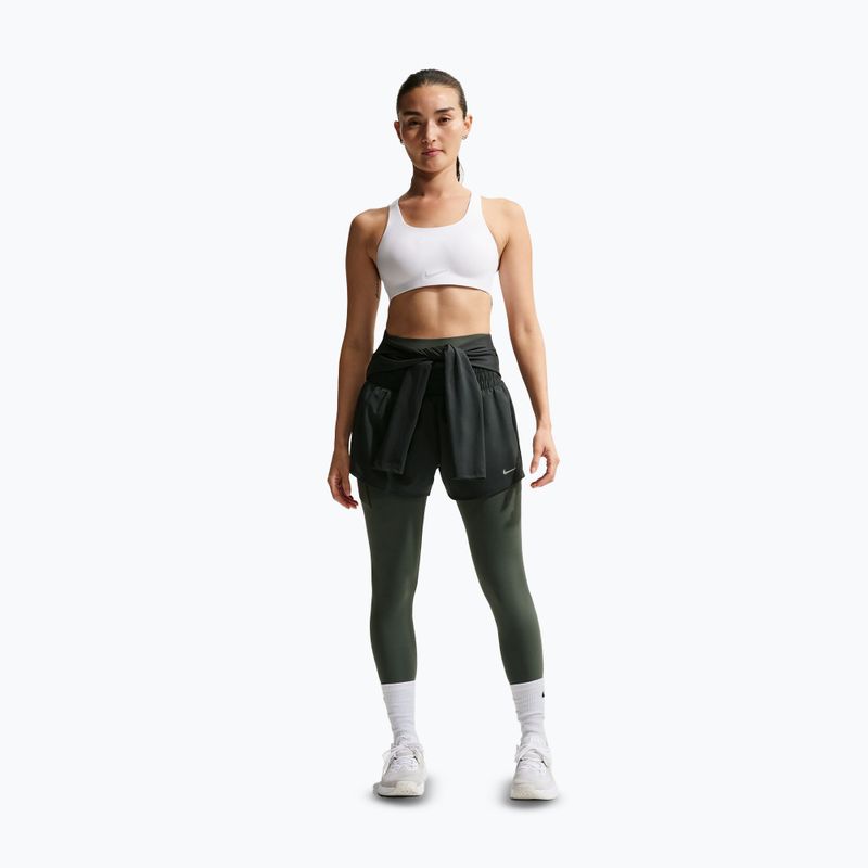 Biustonosz treningowy Nike Rival Ultrahigh Support white 3