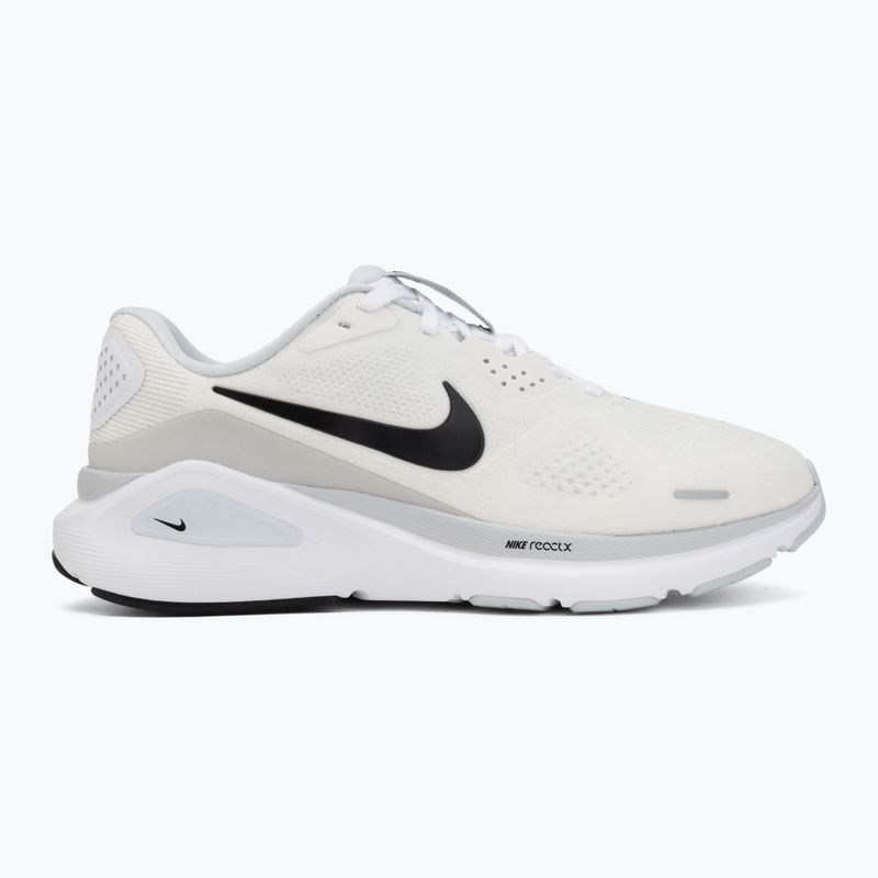 Buty do biegania damskie Nike Structure 26 white/pure platinum/black 2