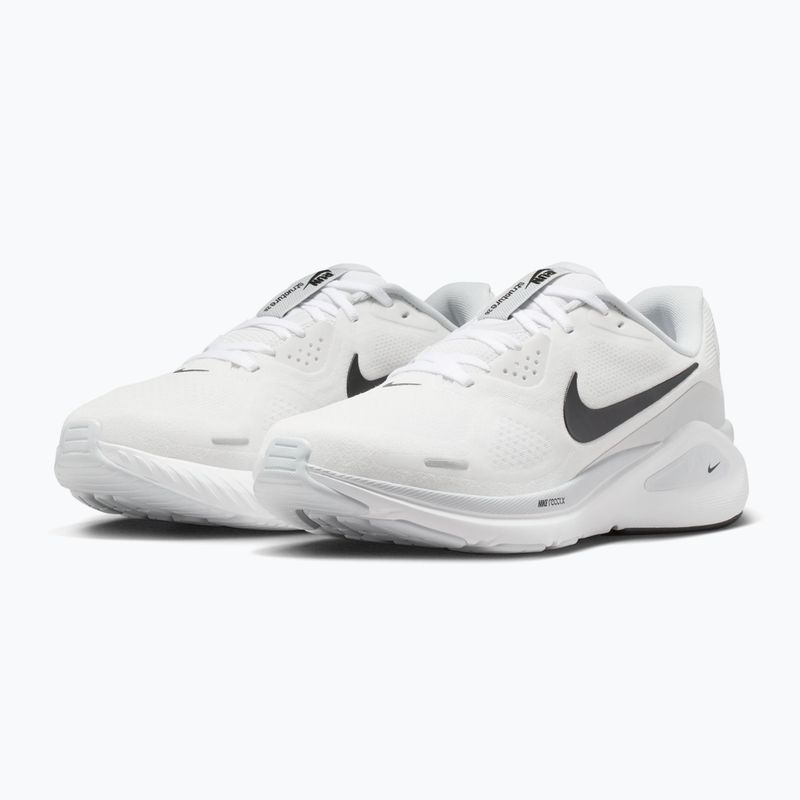 Buty do biegania damskie Nike Structure 26 white/pure platinum/black 3