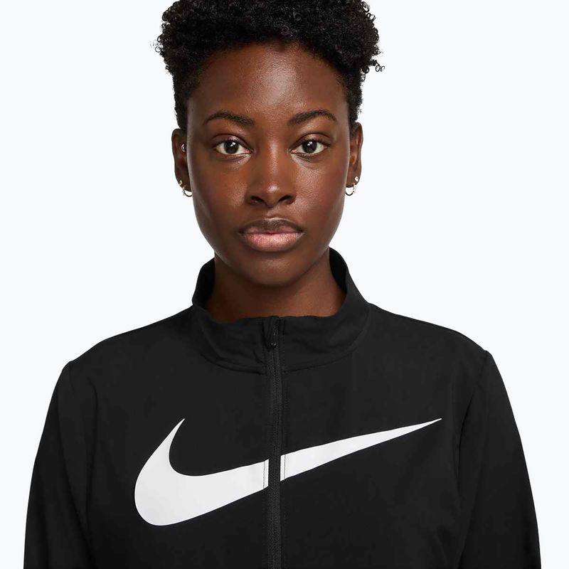 Kurtka do biegania damska Nike Tempo Swoosh Run black/white 3