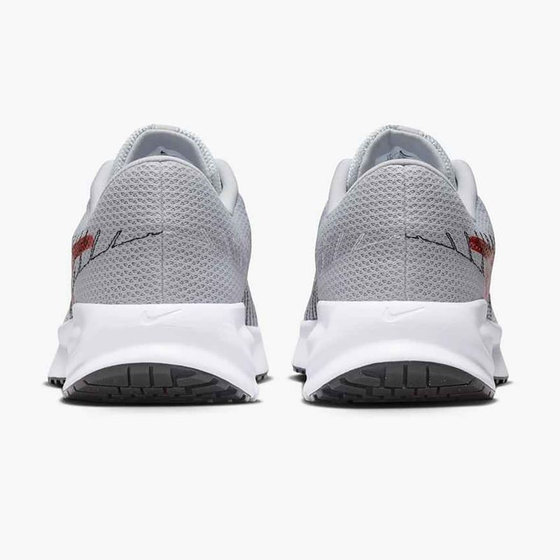 Buty do biegania męskie Nike Run Defy wolf grey/bright crimson/black/white 4